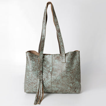 American Darling Tote Embossed Genuine Leather Western Women Bag Handbag Purse | Travel Bags College Casual